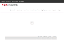 Tablet Screenshot of oyakportfoy.com